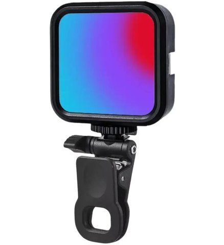 Накамерна світлодіодна LED лампа RIAS WL-R1 RGB з акумулятором 5W (3_05047) 3_05047 фото