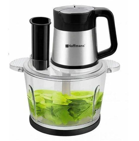 Блендер-подрібнювач Hoffmans HM-8857 3L 1800W Silver-Black (3_07340) 3_07340 фото