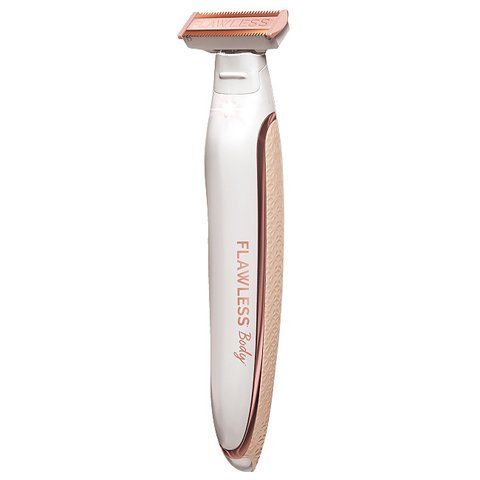Женский триммер New Flawless Body аккумуляторный White-Pink (3_01674) 3_01674 фото