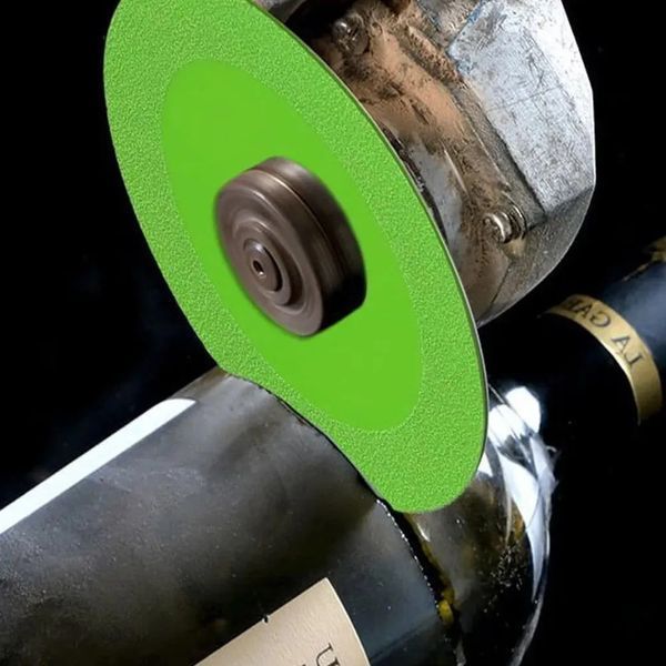 Диск алмазний для різання скла та керамічної плитки Glass Cutting Disc GCD-17 115х15х22.23 мм Green (3_05831) 3_05831 фото