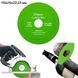 Диск алмазний для різання скла та керамічної плитки Glass Cutting Disc GCD-17 115х15х22.23 мм Green (3_05831) 3_05831 фото 2