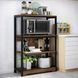 Стелаж підлоговий RIAS R-100 з відкритими полицями 60x100x30 см Brown (3_08236) 3_08236 фото 5