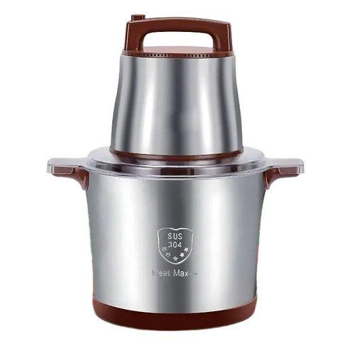 Блендер-чопер Hoffmans HM-8878 2 швидкості 12L 4800W Silver (3_07276) 3_07276 фото