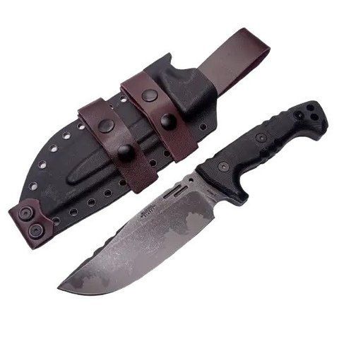Тактичний мисливський ніж Millrt Bros Blades M10 із Чохлом 30см Black (7_01570) 7_01570 фото