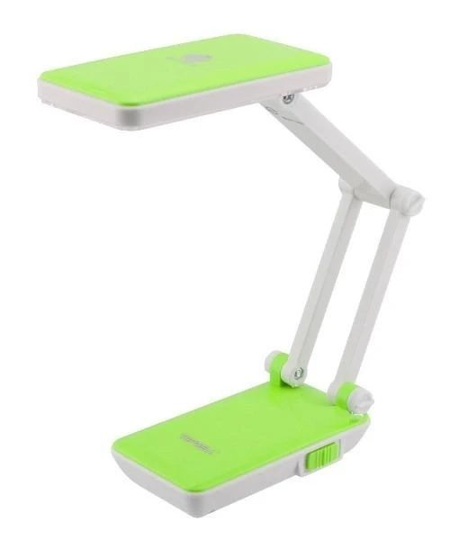Настольная светодиодная лампа TOPWELL 1019 аккумуляторная 1200mAh 24LED Green (3_00924) 3_00924 фото