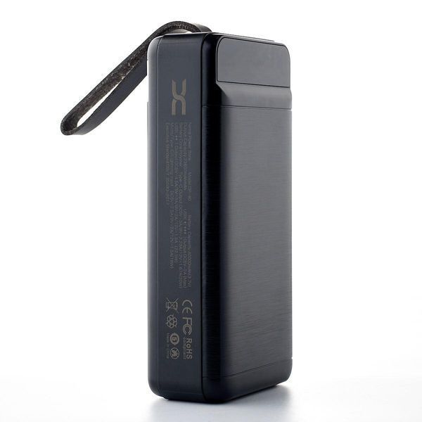 Зовнішній акумулятор Power Bank DC DP-F22 QC 22.5W 20W USB Type-C 20000 mAh Black (3_04058) 3_04058 фото