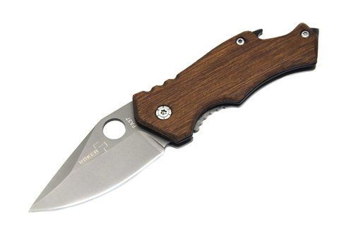 Складной нож Boker FA37 с открывашкой 15.5см Brown (7_00340) 7_00340 фото