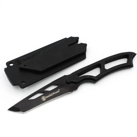 Тактический нож Smith&Wesson U150 с Чехлом 17см Black (7_02225) 7_02225 фото