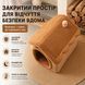 Домик-лежанка для кошек и собак RIAS HL-S с ушками 33&times;30&times;32 см Brown (3_08418) 3_08418 фото 5