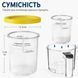 Контейнер для мороженого Ninja Creami Deluxe NC500 NC501 с цветной крышкой Yellow (3_08386) 3_08386 фото 4
