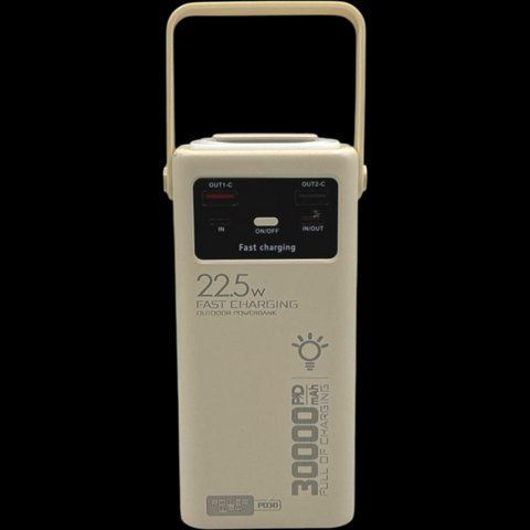 Внешний аккумулятор Power Way PD-30 2xUSB PD 20W QC 22.5W 30000 mAh White (7_03191) 7_03191 фото