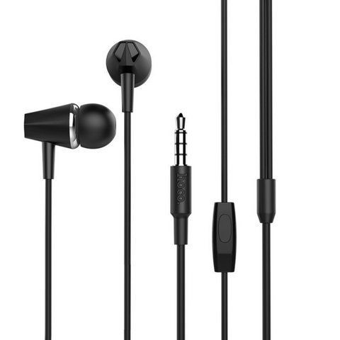 Наушники Hoco M34 проводные с микрофоном Mini-Jack 3.5 mm Black (7_02614) 7_02614 фото