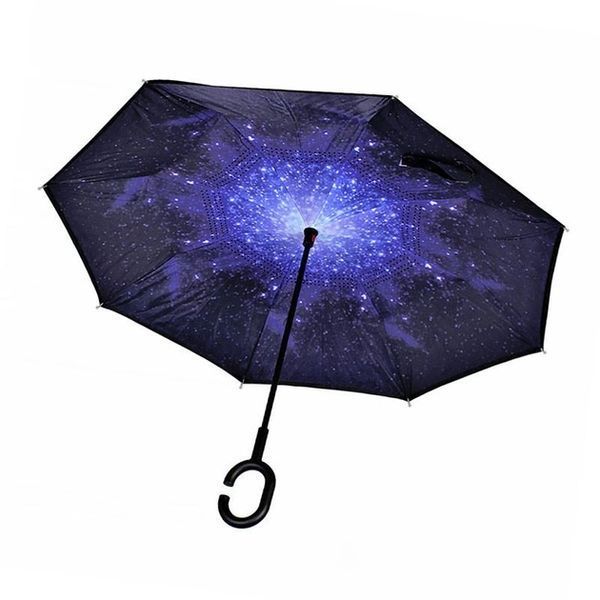 Зонт автоматический RIAS Up-Brella Звездное небо Black (3_04898) 3_04898 фото