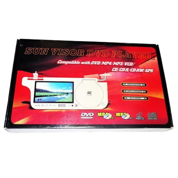Автомобильный козырек RIAS X-17 с DVD+USB+SD Бежевый (4_60784922) 4_60784922 фото
