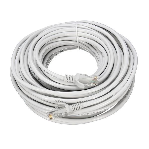 Кабель LAN мережевий RIAS RJ45 CAT6 15м White (3_05842) 3_05842 фото