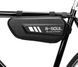 Велосумка B-Soul BAO-010 трикутна водовідштовхувальна 27x12x7 см Black (3_08337) 3_08337 фото 2