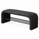 Лавка для взуття RIAS NA71-80 з м'яким сидінням та полицею 80x35x42 см Black (3_08150) 3_08150 фото 1