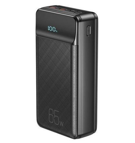 Зовнішній акумулятор Power Bank XO PR201 QC22.5W PD65W 2xUSB Type-C 30000 mAh Black (3_04061) 3_04061 фото