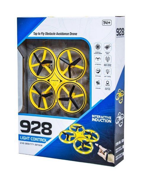 Квадрокоптер RIAS Drone 928 с перчаткой управления рукой и датчиками препятствий (2_008553) 2_008553 фото