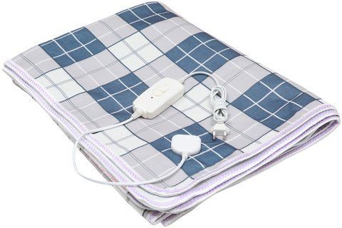 Електродеяло Warm Home NS-IB6 2 температурних режиму 160x120 см Grey-Blue (3_06395) 3_06395 фото