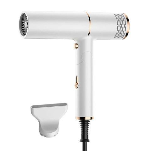Фен для волос дорожный RIAS Hair Dryer XL1248 с ионизацией складная ручка 1300W White (3_06243) 3_06243 фото