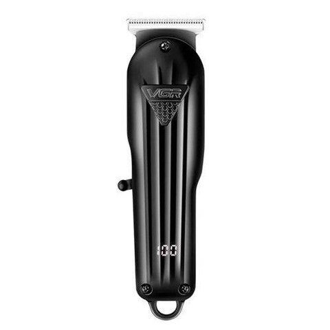 Машинка для стрижки волос VGR V-9824 LED-дисплей аккумуляторная 5W Black (3_04280) 3_04280 фото