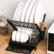 Сушилка для посуды RIAS Bowl and Dish Storage Rack двухъярусная 30&times;28&times;30 см Black (3_08245) 3_08245 фото 9
