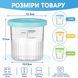 Контейнер для морозива Ninja Creami Deluxe NC500 NC501 з кольоровою кришкою LightBlue (3_08388) 3_08388 фото 2