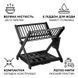 Сушилка для посуды RIAS Bowl and Dish Storage Rack двухъярусная 30&times;28&times;30 см Black (3_08245) 3_08245 фото 3