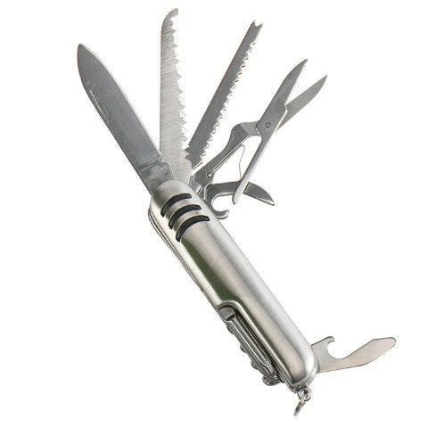 Мультитул швейцарский A561 11в1 9 см Silver (7_02714) 7_02714 фото