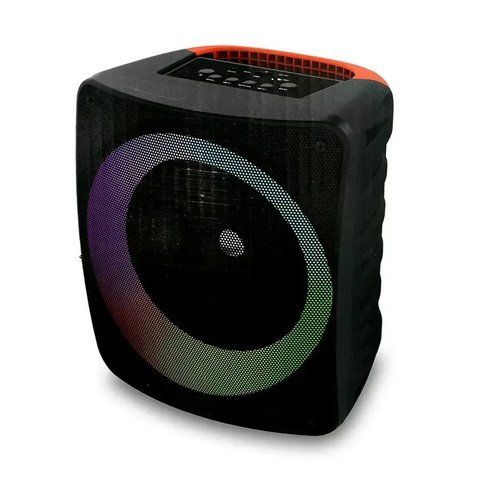 Портативная Bluetooth колонка RIAS S3 8" RGB 2400 mAh 15W Black (3_05113) 3_05113 фото