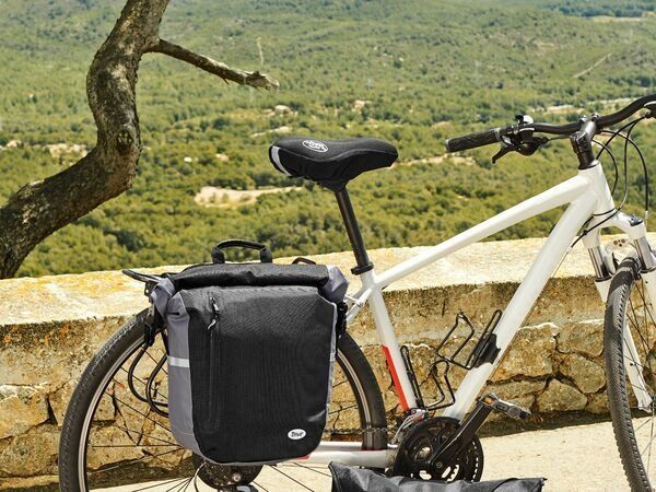 Чохол на велосипедне сідло Crivit HG05004A з ефектом пам'яті 23&times;3.3&times;26 см Black (3_08339) 3_08339 фото