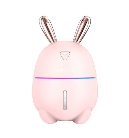 Увлажнитель воздуха RIAS R808 Rabbit с RGB подсветкой 300ml Pink (3_02606) 3_02606 фото