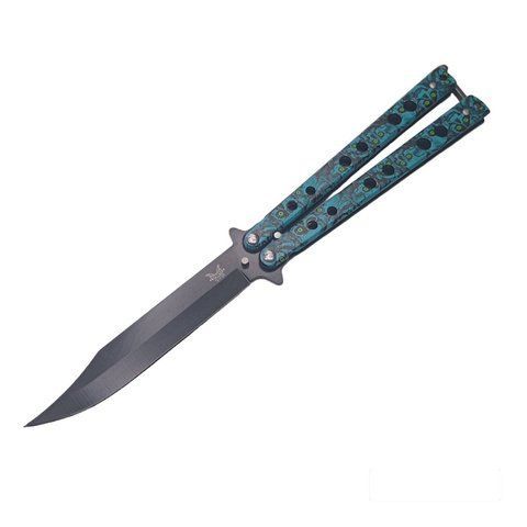 Нож-бабочка Benchmade 2772 22см Blue (7_00513) 7_00513 фото