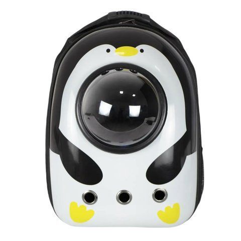 Рюкзак для перенесення домашніх тварин CosmoPet CP-87 з ілюмінатором 38х28х20см Penguin (3_06089) 3_06089 фото