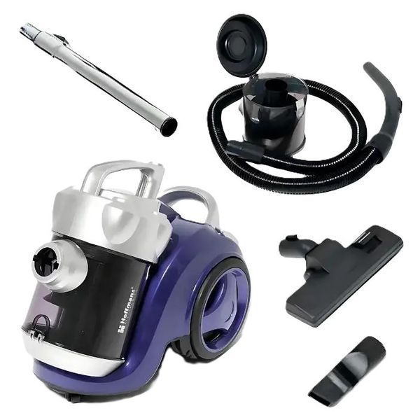 Пылесос контейнерный Hoffmans HM-8801 с HEPA-фильтром 3L 1800W Blue (3_07231) 3_07231 фото