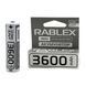 Акумулятор батарея Rablex 18650 Li-ion 3600mAh 3.7V Grey 1 шт (7_01631) 7_01631 фото 1