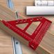 Разметочный столярный угольник US-107 3D Red (3_06045) 3_06045 фото 10