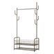 Вішалка підлогова RIAS 8032 з полицями та гачками 170x60x35 см Black (3_08760) 3_08760 фото 1