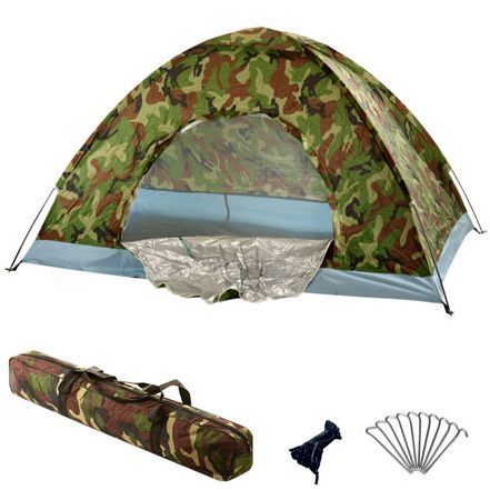 Намет туристичний RIAS J01230 3-місний 2x1.5x1.1 м Camo (7_03285) 7_03285 фото