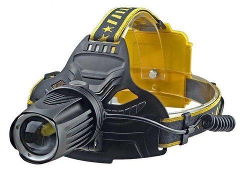 Налобний ліхтарик Rablex WD144 W643 P50 LED Zoom акумуляторний 3x18650 MicroUSB Black (7_02829) 7_02829 фото
