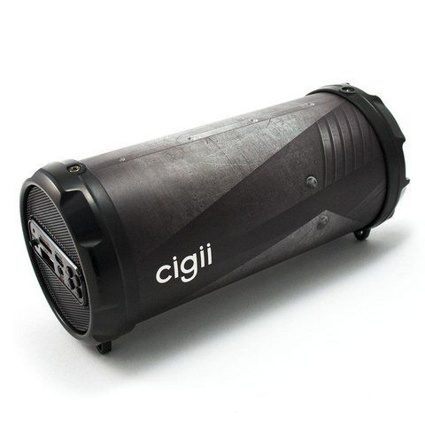 Портативна Bluetooth колонка Cigii S41 FM+AUX+MicroSD+USB 1500 mAh Black (2_009889) 2_009889 фото