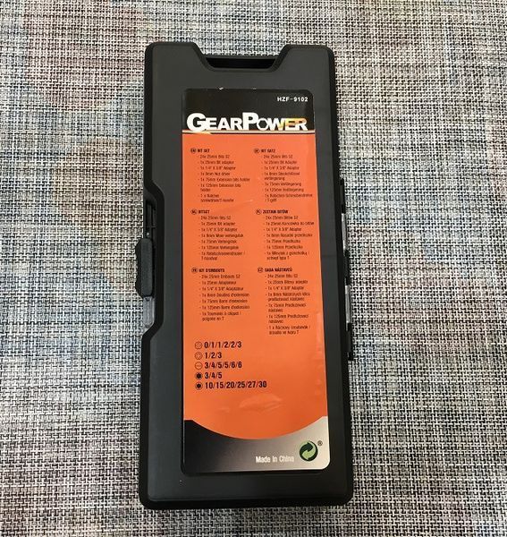 Набір інструментів GearPower HZF-9102 30 предметів 2_008872 фото