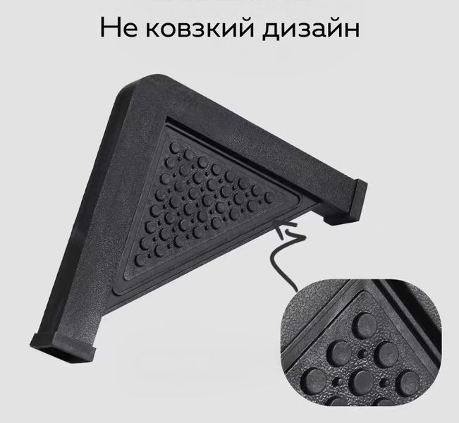 Подставка для холодильника и стиральной машины RIAS IT3316 на колесиках до 130 кг Black (3_06298) 3_06298 фото