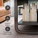 Журнальный столик RIAS 658E-SB двухъярусный с принтом 120x60x42 см Black (3_08202) 3_08202 фото 6