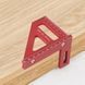 Разметочный столярный угольник US-112 3D Red (3_06046) 3_06046 фото 7