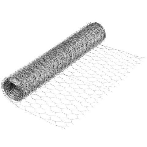 Садова сітка Parkside 9NU з оцинкованої сталі 0.52x12 м Silver (3_08560) 3_08560 фото