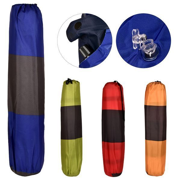 Туристичний килимок-матрац самонадувний RIAS WSI65063-2 192x68x3 см Blue (7_03196) 7_03196 фото