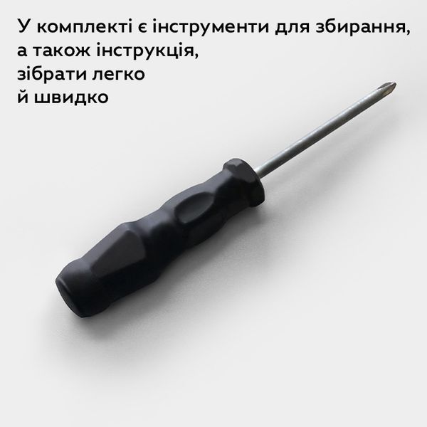 Компьютерный стол RIAS A657B-160 с металлическим каркасом 160x60x75 см Black (3_08203) 3_08203 фото