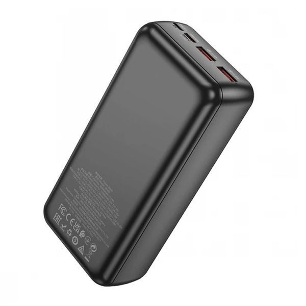 Внешний аккумулятор Power Bank Borofone J38B PD22.5W+QC3.0 3xUSB+Type-C 30000 mAh Black (7_01295) 7_01295 фото